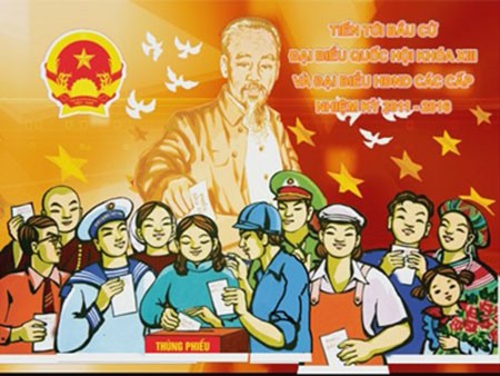  Proses pemilu  Majelis Nasional di Vietnam  - ảnh 1