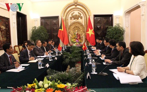 Menteri Luar Negeri dan Kerjasama Timor Leste melakukan kunjungan resmi di Vietnam - ảnh 1