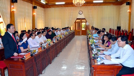 Rombongan Kepala Perwakilan Vietnam di luar negeri melakukan temu kerja dengan Badan Pengarahan daerah Tay Bac - ảnh 1