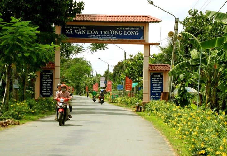 Kabupaten Phong Dien, kota Can Tho dengan mantap membangun pedesaan baru - ảnh 1