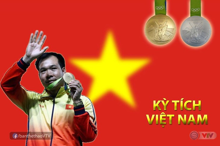 Memperkenalkan sepintas lintas tentang kontingen olahraga Vietnam yang ikut Olympiade 2016 - ảnh 1