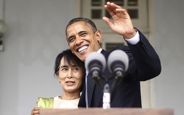 Presiden AS resmi menghapuskan sanksi terhadap Myanmar - ảnh 1