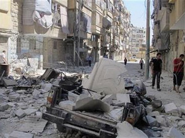Kira-kira sejuta orang tersangkut dalam daerah –daerah perang di Suriah - ảnh 1