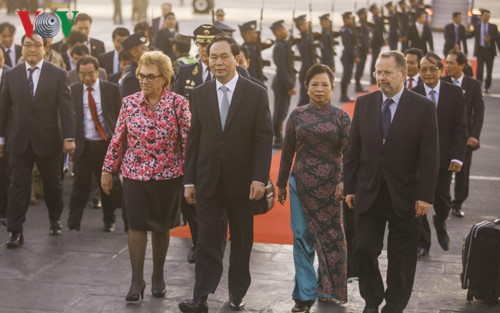 Presiden Tran Dai Quang mengakhiri kunjungan di Italia dan Kuba - ảnh 1