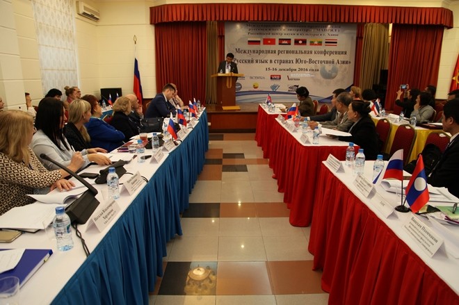 Pembukaan Konferensi regional internasional” Bahasa Rusia di negara-negara Asia Tenggara”. - ảnh 1