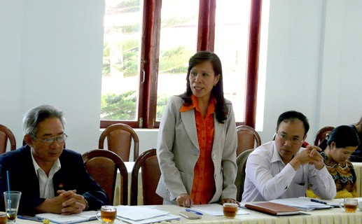 Pimpinan Pengurus Besar Front Tanah Air Vietnam menerima anggota Konferensi Permusyawaratan Politik  - ảnh 1