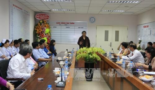 Wakil Ketua Harian Majelis Nasional, Tong Thi Phong melakukan temu kerja di propinsi Dong Nai - ảnh 1