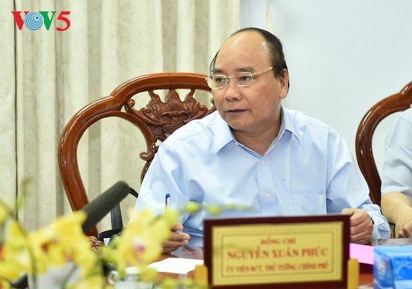 PM Vietnam Nguyen Xuan Phuc melakukan kunjungan kerja di provinsi An Giang - ảnh 1
