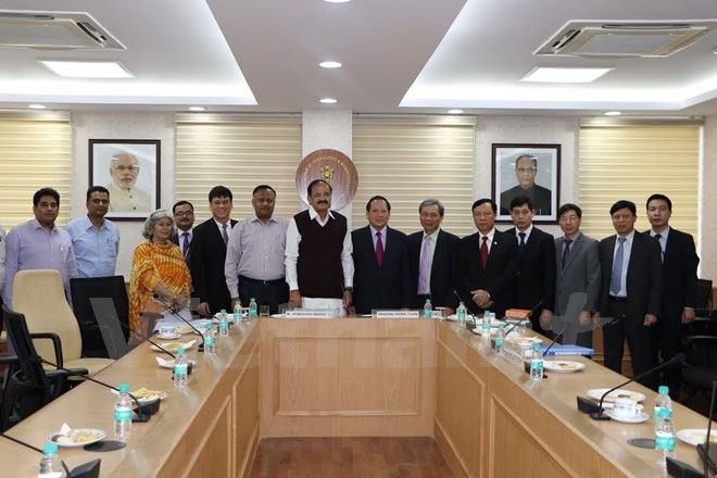 Vietnam dan India memperhebat kerjasama di bidang pers, penerbitan dan keradioan - ảnh 1