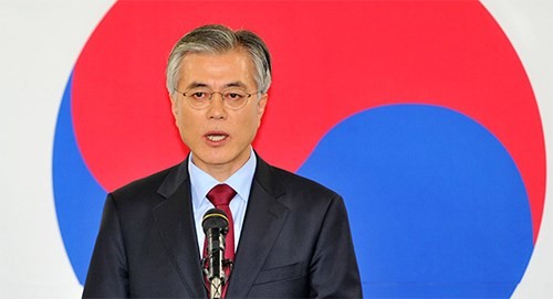     Presiden Republik Korea berkomitmen berinisiatif melakukan denuklirisasi semenanjung Korea - ảnh 1