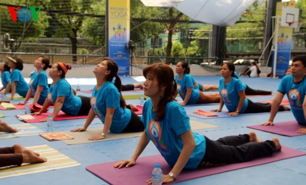  Hari Yoga Internasional ke-3 akan berlangsung pada 25/6 di kota Ho Chi Minh - ảnh 1
