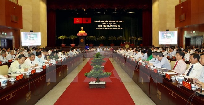  Kota Ho Chi Minh meningkatkan daya guna dan hasil guna pengelolaan Negara dalam pengembangan ekonomi - ảnh 1