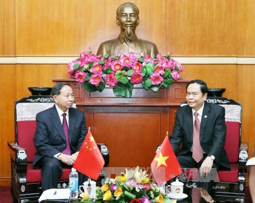 Memperkuat kerjasama antara Front Tanah Air Vietnam dan Majelis Permusyawaratan Politik Rakyat - ảnh 1