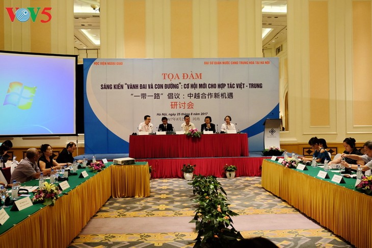 Sarasehan “Gagasan Sabuk dan Jalan: Kesempatan baru bagi kerjasama Vietnam-Tiongkok” - ảnh 1
