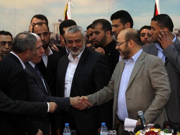 Palestine: Gerakan Hamas melakukan kerujukan dengan Fatah - ảnh 1