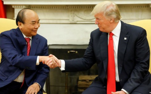 Gedung Putih mengumumkan secara rinci jadwal perlawatan di Asia dari Presiden AS, Donald Trump - ảnh 1