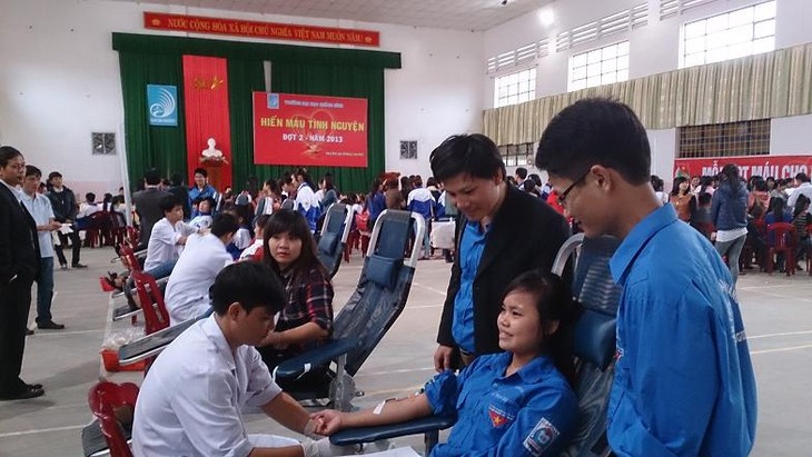Gerakan pemberian donor darah di Vietnam  - ảnh 1