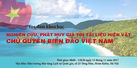 Sarasehan ilmiah: “Mempelajari dan mengembangkan nilai bahan dan benda tentang kedaulatan laut dan pulau Vietnam” - ảnh 1