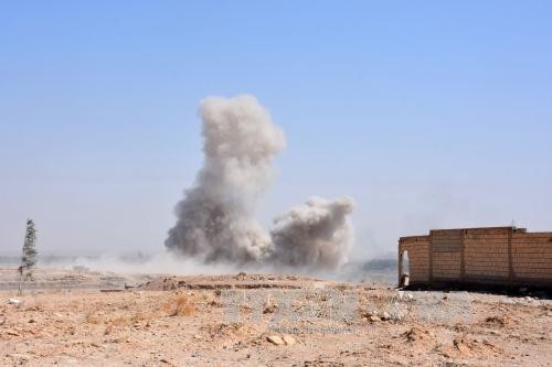 IS melakukan serangan bom bunuh diri di Suriah Timur - ảnh 1