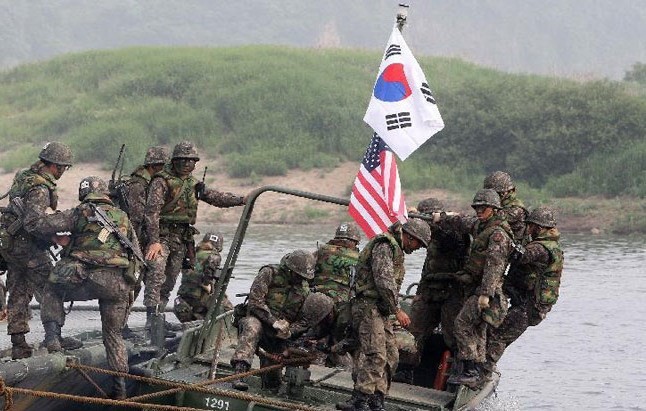 RDRK berseru  kepada Republik Korea supaya menghentikan latihan perang gabungan dengan AS - ảnh 1