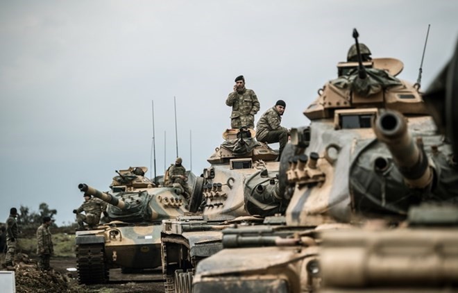  Turki mengancam Suriah tentang pendukungannya terhadap YPG/PKK - ảnh 1
