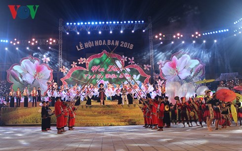  Festival Bunga Ban tahun 2018 memuliakan nilai-nilai budaya tradisional - ảnh 1