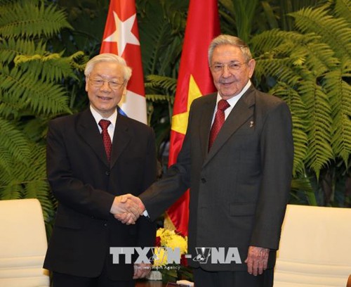 Pernyataan bersama Vietnam-Kuba - ảnh 1