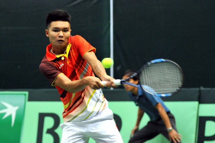  Tim Seleksi Tenis Vietnam naik peringkat ke grup 2 Piala Davis kawasan Asia-Pasifik - ảnh 1