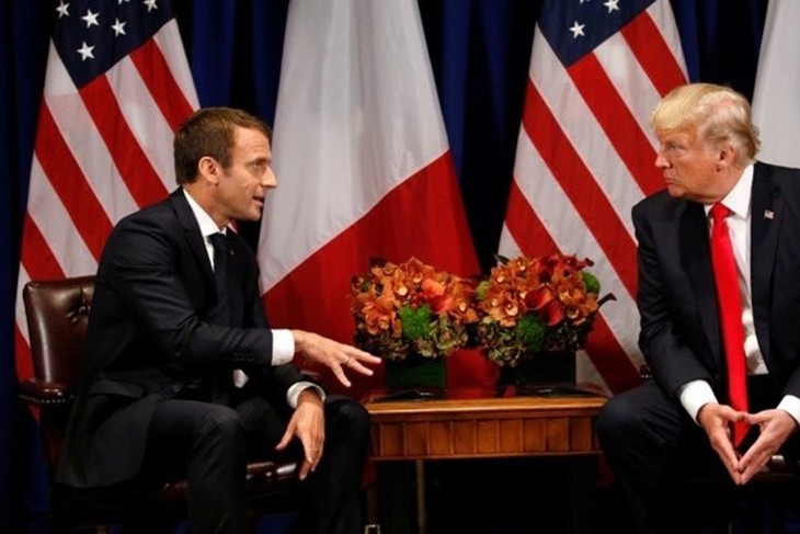 AS dan Perancis mengusahakan cara untuk memecahkan perselisihan ttg permufakatan nuklir Iran - ảnh 1