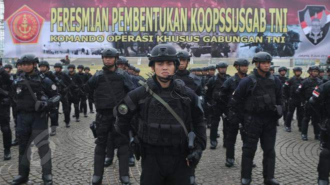 Masalah anti terorisme : Indonesia melakukan sidang untuk membentuk pasukan Koopsusgab - ảnh 1