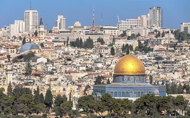 Mesir, Jordania dan Palestina menentang tindakan sefihak yang mengubah status kuo Jerusalem - ảnh 1