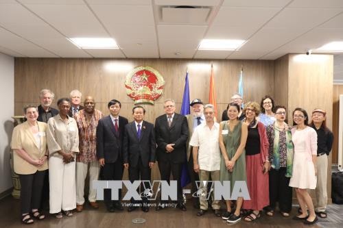 Wakil Ketua MN VN, Do Ba Ty mengakhiri kunjungan di AS - ảnh 1