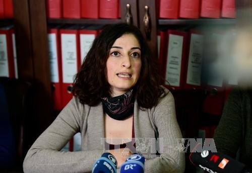 Wartawan wanita yang ditahan  di Turki telah kembali ke negeri-nya - ảnh 1