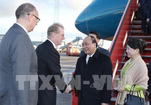 PM Vietnam, Nguyen Xuan Phuc  memulai kunjungan resmi ke Denmark - ảnh 1