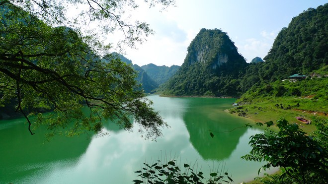 Keindahan yang megah dari Geopark Global  Gunung dan Sungai  Cao Bang - ảnh 9
