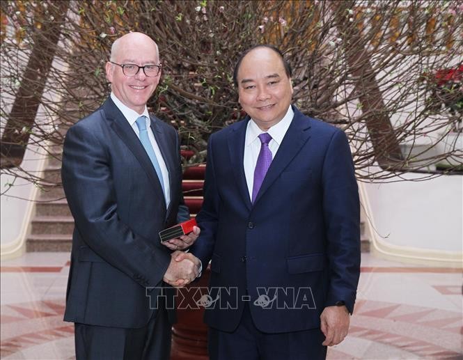 PM Nguyen Xuan Phuc menerima Kepala perwakilan tetap dari Kantor IMF - ảnh 1