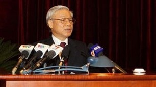 Party leader points out tasks of constitutional revision  - ảnh 1