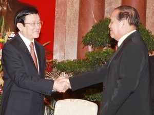 President stresses significance of Vietnam-Lao friendship year - ảnh 1