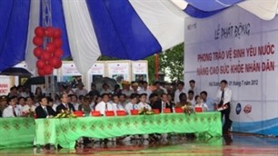 Patriotic movement for sanitation, people’s health care launched - ảnh 1