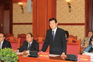 President chairs judicial reform session  - ảnh 1