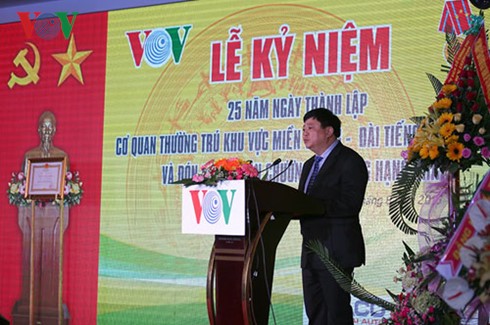 VOV Central Region Bureau conferred Labor Order on 25th founding anniversary - ảnh 1