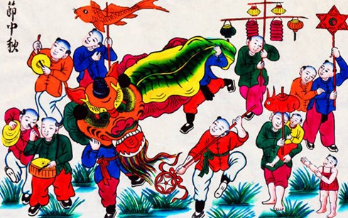 Hang Trong folk paintings