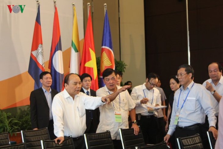 Prime Minister inspects preparations for Mekong-related meetings  - ảnh 1