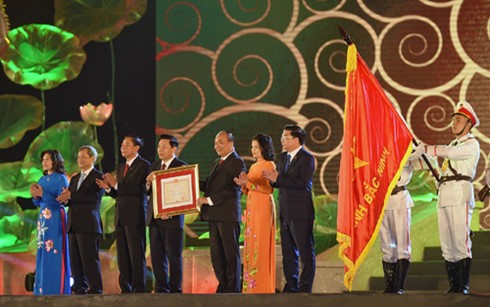 Prime Minister attends ceremony on Bac Ninh’s 20 years of reestablishment - ảnh 1