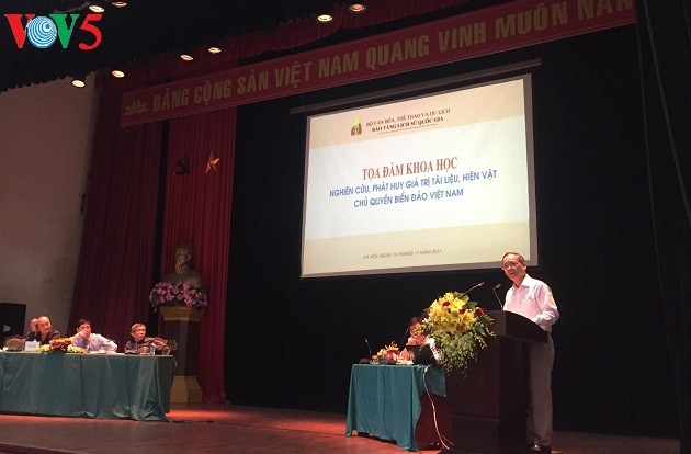 Workshop on Vietnam sea and islands sovereignty objects, documents - ảnh 1
