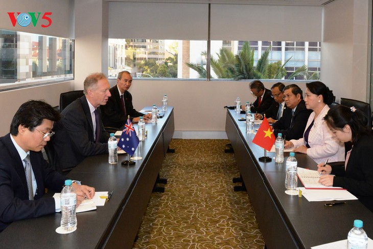 NA Chairwoman calls on Australian firms to expand businesses with Vietnam - ảnh 1
