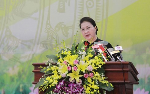 NA Chairwoman works with Vietnam Academy of Science and Technology  - ảnh 1