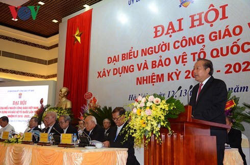 7th National Congress of Vietnamese Catholics opens  - ảnh 1