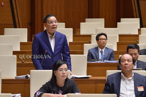 NA questions ministers on climate change response, e-government  - ảnh 1