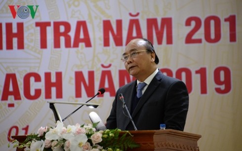 PM calls for inspection sector’s stronger determination to fight corruption  - ảnh 1